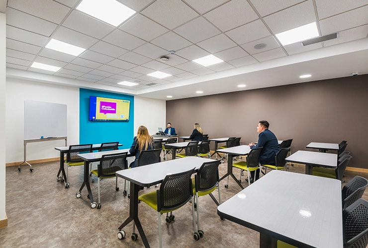 Sala de estudio del Bloc Plaza de las Américas Colsubsidio