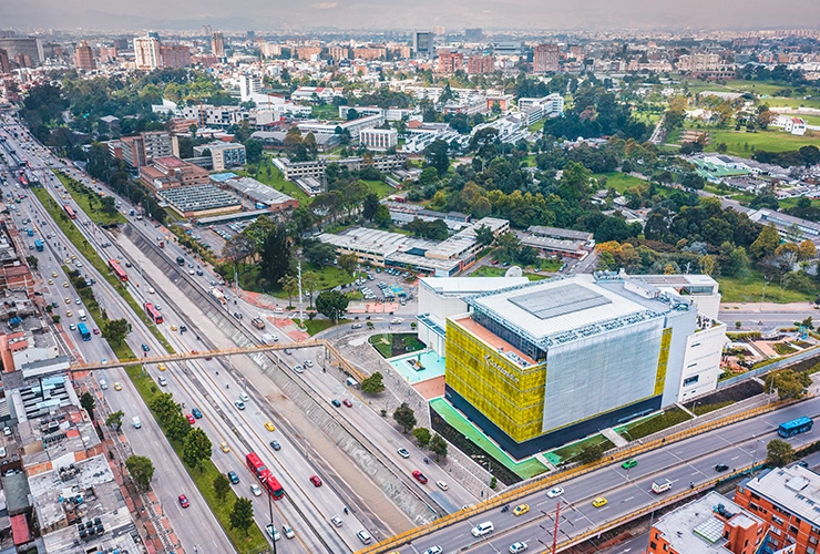 Vista aérea de El Cubo