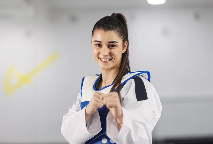 Chica de karate