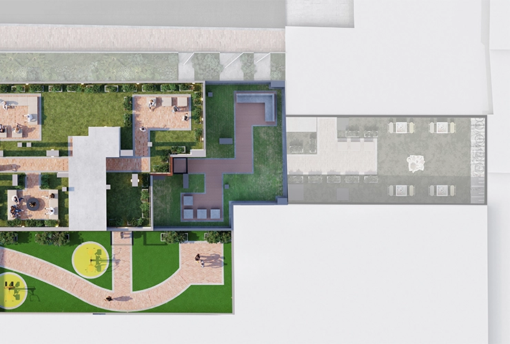 Imagen del plano del Proyecto de vivienda Karakali Colsubsidio