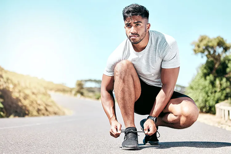 Deportista en atletismo