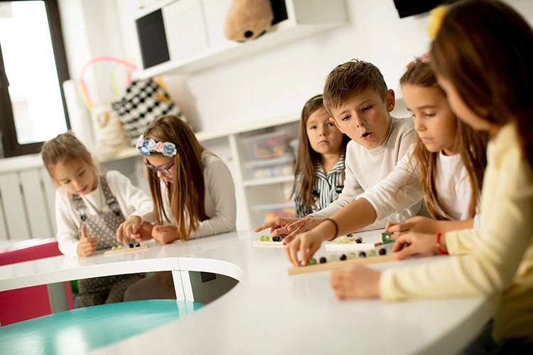 Estudiantes de preescolar