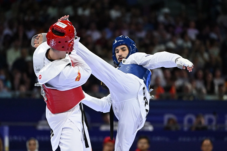 Competidores de alto rendimiento de Colsubsidio en torneo de Taekwondo.