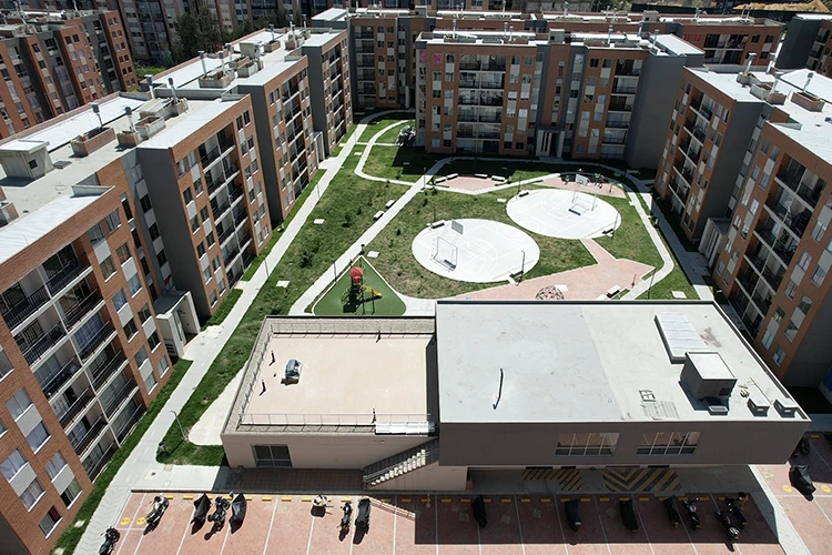 Vista aérea Bosques de Arrayán