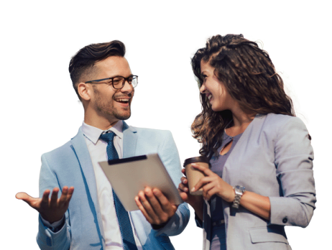 Personas conversando