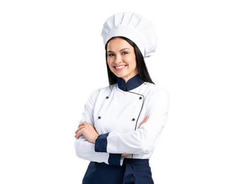 Mujer chef