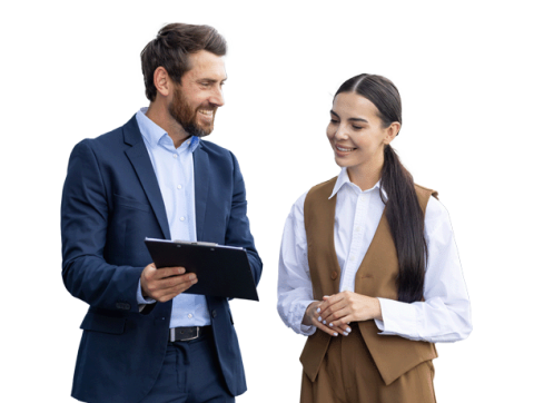 Personas conversando