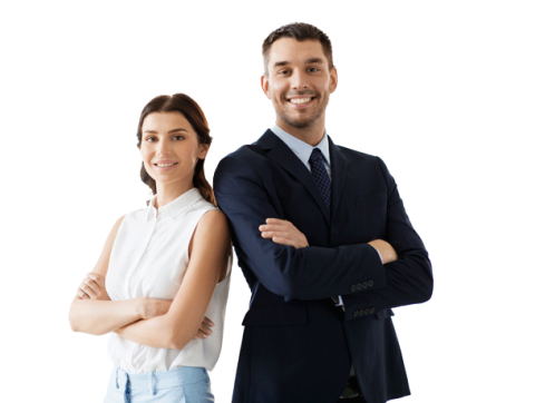 dos-personas-sonriendo-con-los-brazos-cruzados