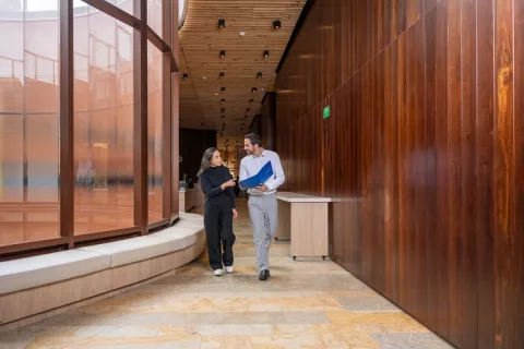 trabajadores Colsubsidio en el club la colina