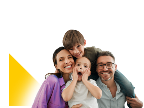 familia que utilizó el crédito hipotecario Colsubsidio